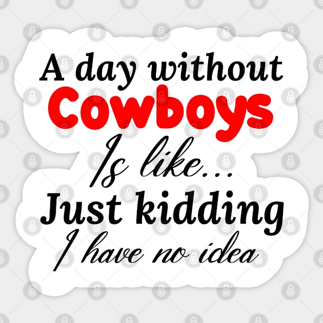 cowboys Sticker by Design stars 5